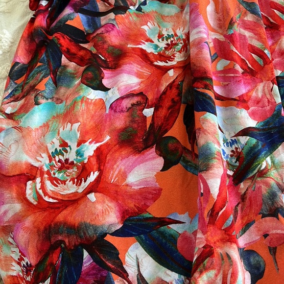 NWT Soft Surroundings Le Jardin Wrap
Multicolor Floral Maxi Dress - Picture 6 of 6